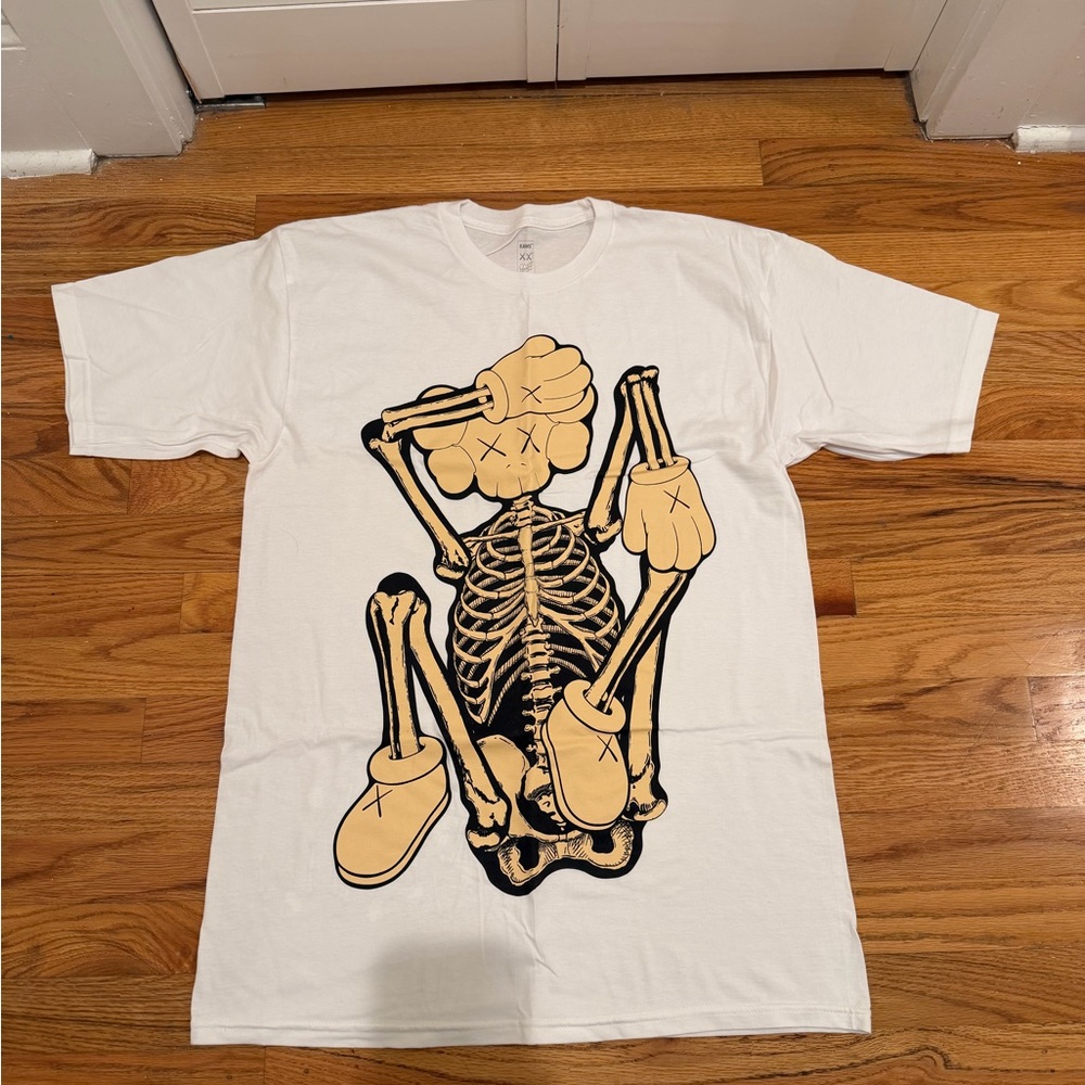KAWS White Graphic Tee